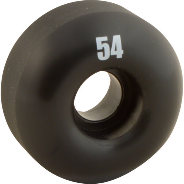 Essentials Skateboard Components Black Skateboard Wheels - 54mm 99a (Set of 4)