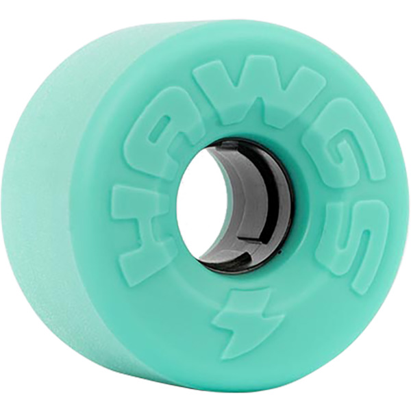 Hawgs Wheels Easy Hawg Ocean Teal Skateboard Wheels 63mm 78a (Set of