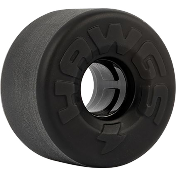 Hawgs Wheels Easy Hawg Black Skateboard Wheels 63mm 78a (Set of 4