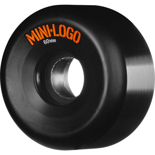 Mini Logo Skateboards A-Cut Black Skateboard Wheels - 60mm 101a (Set of 4)