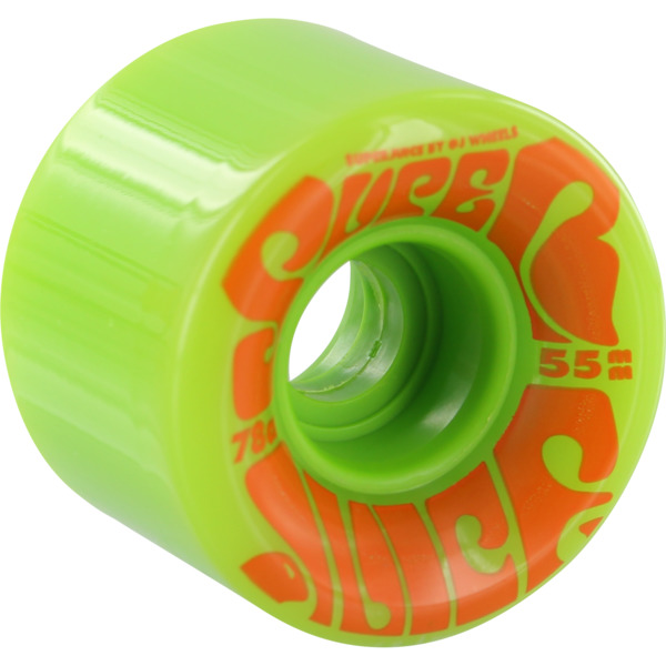 OJ Wheels Mini Super Juice Green Skateboard Wheels - 55mm 78a (Set of 4)