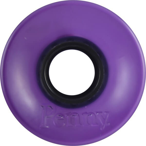 Penny 59mm Cruiser Skateboard Wheels Clear Purple 