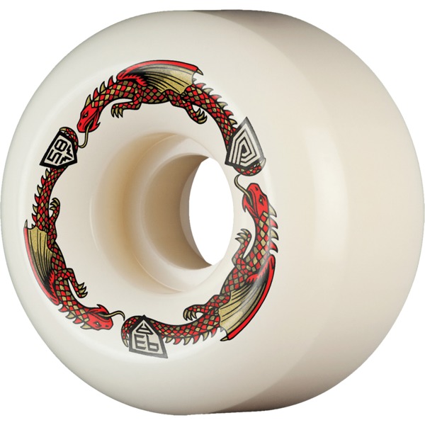 Powell Peralta Dragon Formula Rat Bones II Red / White Skateboard Wheels 33mm CP - 58mm 93a (Set of 4) Powell Peralta Dragon Formula Rat Bones II Red / White Skateboard Wheels 33mm CP - 58mm 93a (Set of 4)