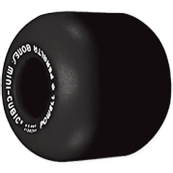 Powell Peralta Mini-Cubic Black Skateboard Wheels - 64mm 95a (Set of 4)