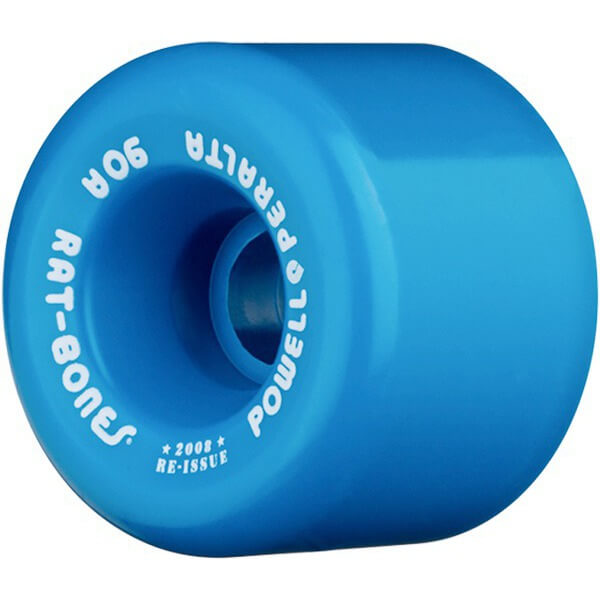 Powell Peralta Rat Bones Blue Skateboard Wheels - 60mm 90a (Set of 4)