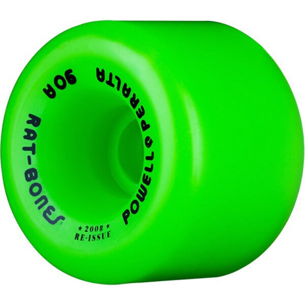 Powell Peralta Rat Bones Green Skateboard Wheels - 60mm 90a (Set of 4)
