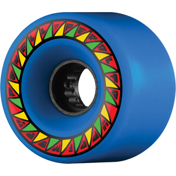 Powell Peralta Soft Slide Formula Primo Blue Skateboard Wheels - 66mm 82a (Set of 4)