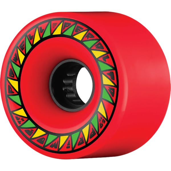 Powell Peralta Soft Slide Formula Primo Red Skateboard Wheels - 69mm 75a (Set of 4)