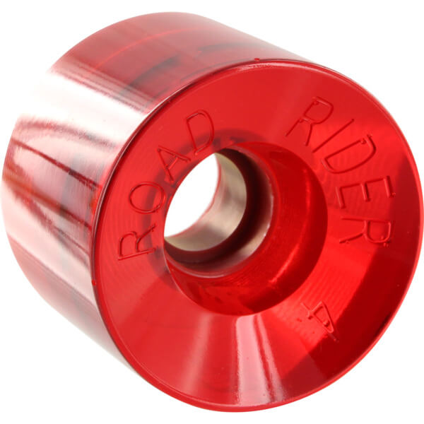 Road Rider 4 Clear Red Skateboard Wheels - 59mm 78a (Set 