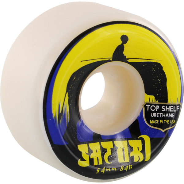 Satori Movement Elephant White Skateboard Wheels - 54mm 84b (Set of 4)