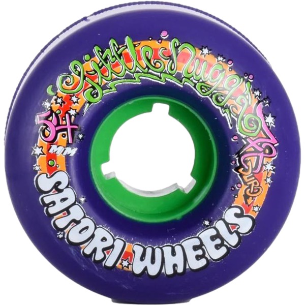Satori Movement Goo Ball Lil Nuggs Purple Skateboard Wheels - 54mm 78a (Set of 4)