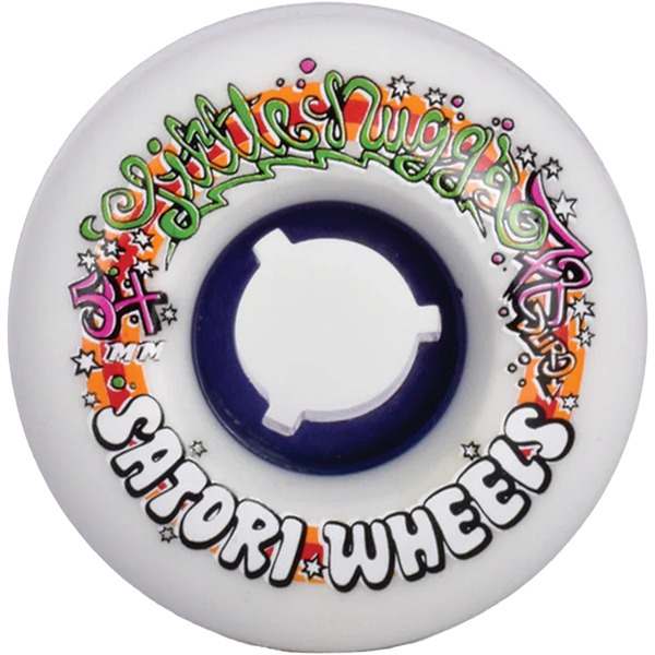 Satori Movement Goo Ball Lil Nuggs White Skateboard Wheels - 54mm 78a (Set of 4)