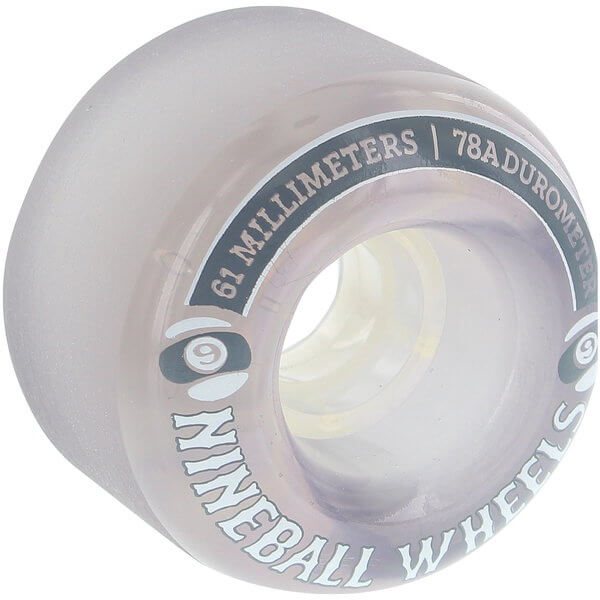 Sector 9 Nineballs Clear Smoke Skateboard Wheels - 61mm 78a (Set of 4) Sector 9 Nineballs Clear Smoke Skateboard Wheels - 61mm 78a (Set of 4)