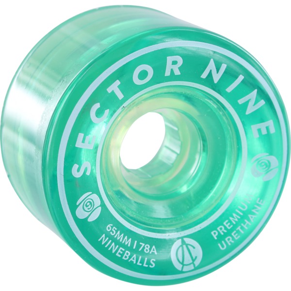 Sector 9 Nineballs Mint Skateboard Wheels - 65mm 78a (Set of 4)