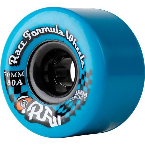 Sector 9 Centerset Race Formula Blue Longboard Skateboard Wheels - 70mm 80a (Set of 4)