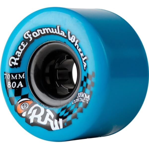 Sector 9 Race Formula OS Checker Flag Blue Skateboard Wheels - 70mm 80a (Set of 4)