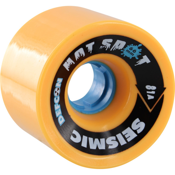 Seismic Skate Systems Hot Spot Mango Defcon Skateboard Wheels - 66mm 81a (Set of 4)