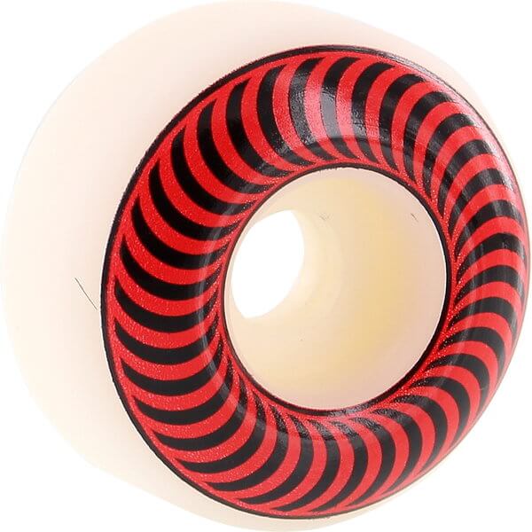 Spitfire Wheels Classics White / Red Skateboard Wheels - 51mm 99a (Set of 4)