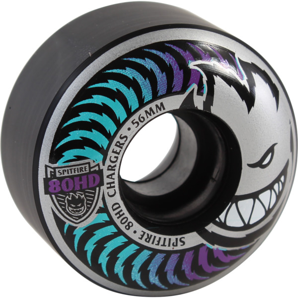 Spitfire Wheels 80HD Charger Classic Icy Fade Black Skateboard Wheels