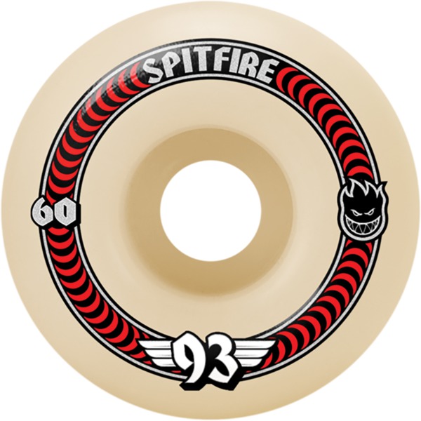 Spitfire Wheels Formula Four Classic Natural Skateboard Wheels - 60mm 93a (Set of 4) Spitfire Wheels Formula Four Classic Natural Skateboard Wheels - 60mm 93a (Set of 4)