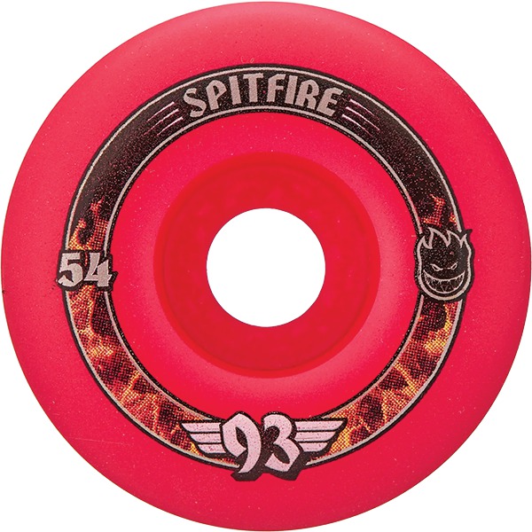 Spitfire Wheels Formula Four Radial Pink Skateboard Wheels - 54mm 93a (Set of 4) Spitfire Wheels Formula Four Radial Pink Skateboard Wheels - 54mm 93a (Set of 4)