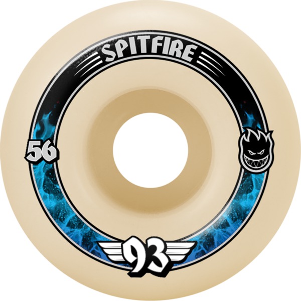 Spitfire Wheels Formula Four Radial Natural Skateboard Wheels - 56mm 93a (Set of 4) Spitfire Wheels Formula Four Radial Natural Skateboard Wheels - 56mm 93a (Set of 4)