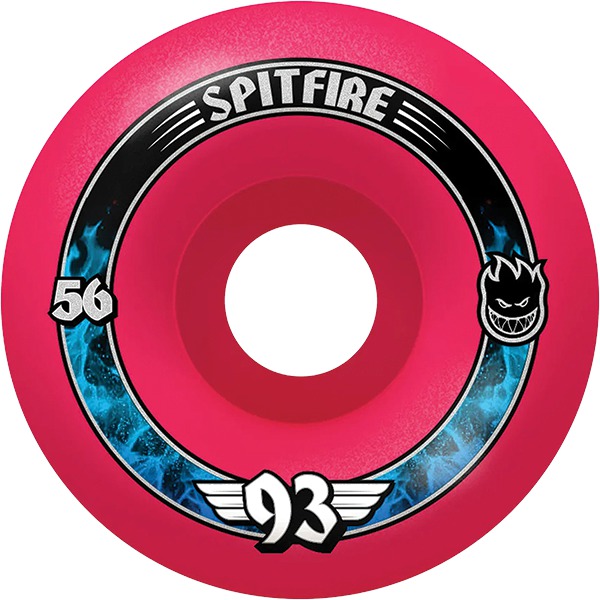 Spitfire Wheels Formula Four Radial Pink Skateboard Wheels - 56mm 93a (Set of 4) Spitfire Wheels Formula Four Radial Pink Skateboard Wheels - 56mm 93a (Set of 4)