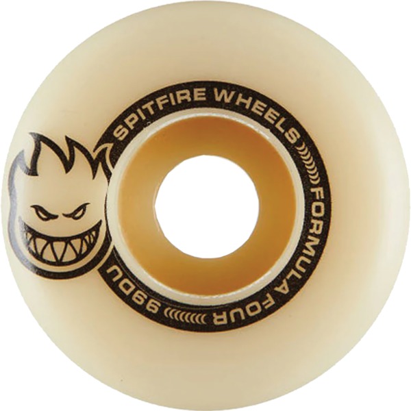 Spitfire Wheels Formula Four Tablet Lil Smokies Natural Skateboard Wheels - 49mm 99a (Set of 4)