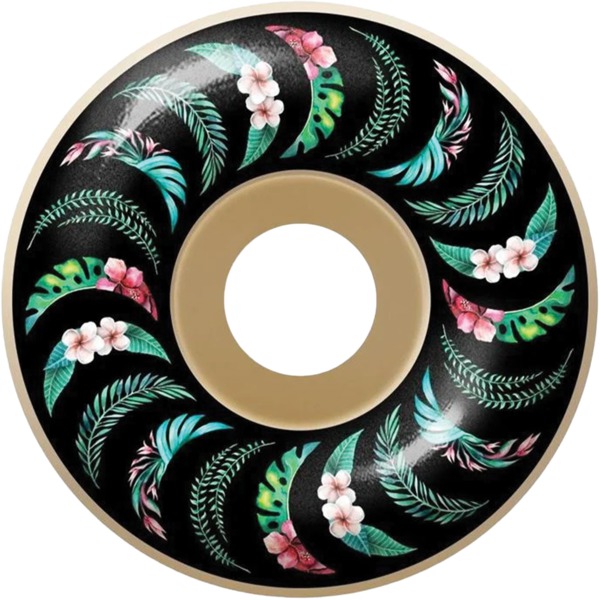 Spitfire Wheels Formula Four Classic Floral Pink Skateboard Wheels - 52mm 99a (Set of 4)