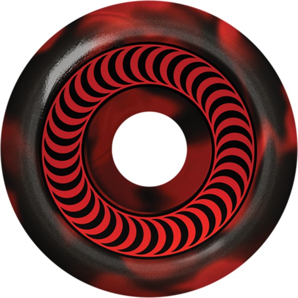 Spitfire Wheels Formula Four OG Classic Red / Black Swirl Skateboard Wheels - 54mm 99a (Set of 4)