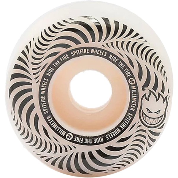 Spitfire Wheels Flashpoint Conical Full Natural Skateboard Wheels - 50mm 99a (Set of 4)