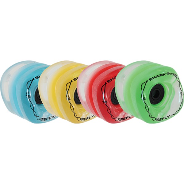 Shark Wheels Longboard Shark Wheel 60mm Clear With Purple