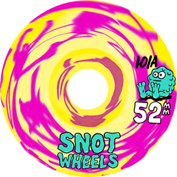 Roues De Skateboard Snot Wheels – 56 Mm, Dureté 99a – Couleur Orange – NEUF USA