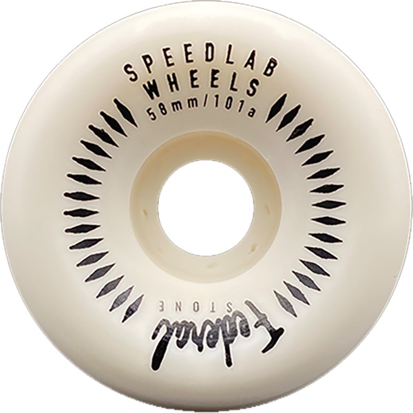 Speedlab Wheels Federal Stone White Skateboard Wheels - 58mm 101a (Set of 4)