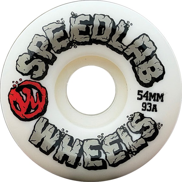 Speedlab Wheels VU Shredstones White Skateboard Wheels - 54mm 93a (Set of 4) Speedlab Wheels VU Shredstones White Skateboard Wheels - 54mm 93a (Set of 4)