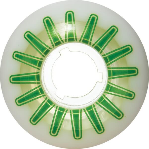 Type S Wheels Odd Line White Skateboard Wheels - 51mm 98a (Set of 4)