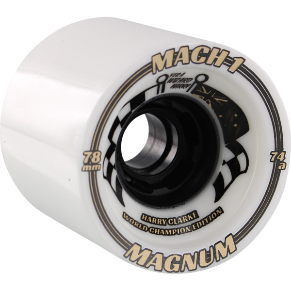 Venom Magnum Harry Clarke White / Black Skateboard Wheels - 78mm 74a (Set of 4)