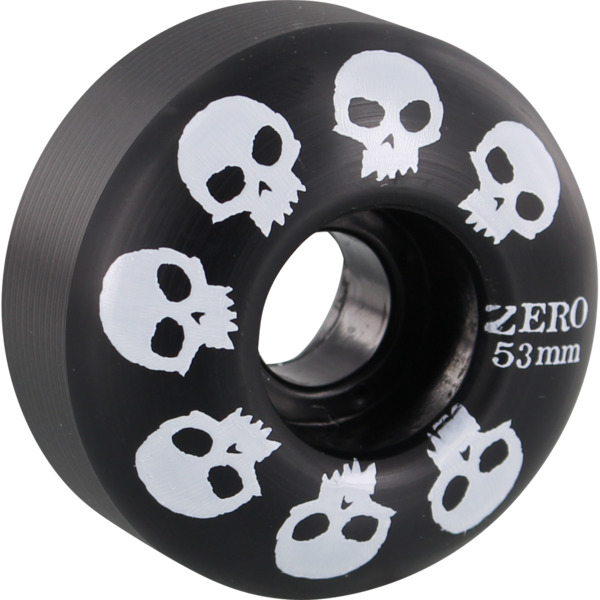 Zero Skateboards MultiSkull Black / White Skateboard Wheels 53mm 99a