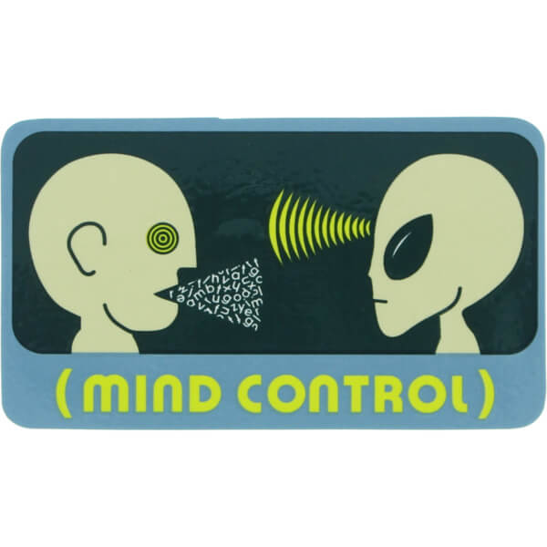 Alien Workshop Skateboards Mind Control Skate Sticker