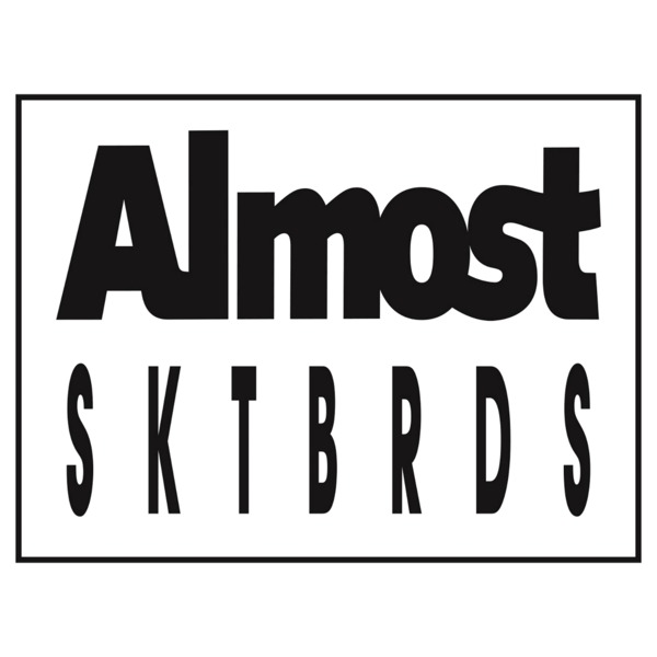 Almost Skateboards Tailred Skate Sticker