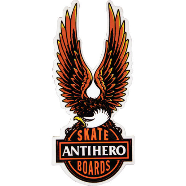 Anti Hero Skateboards Large Nothings Free Skate Sticker