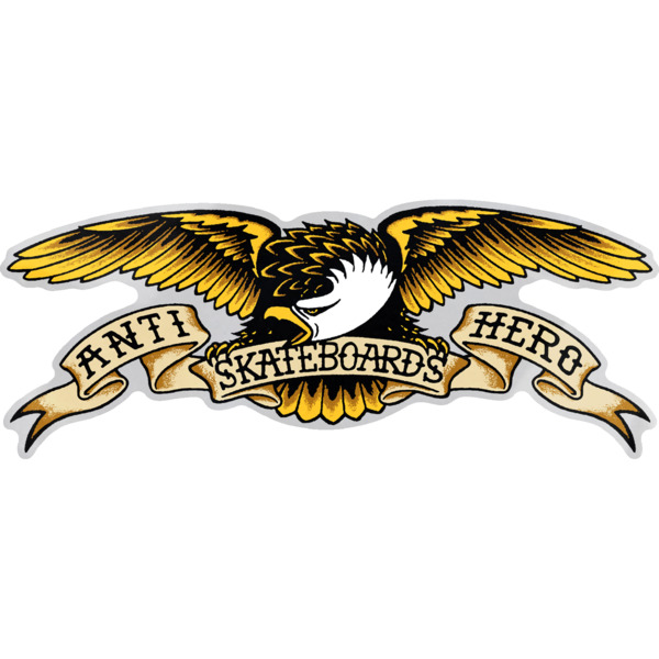 Anti Hero Skateboards Eagle Medium Skate Sticker