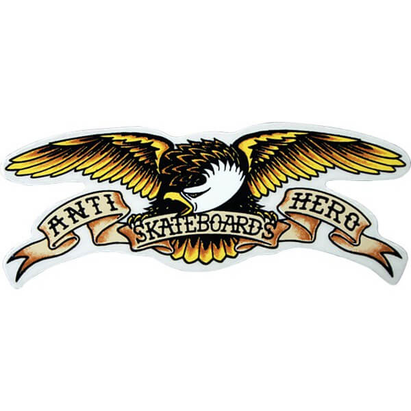 Anti Hero Skateboards Large Eagle Skate Sticker