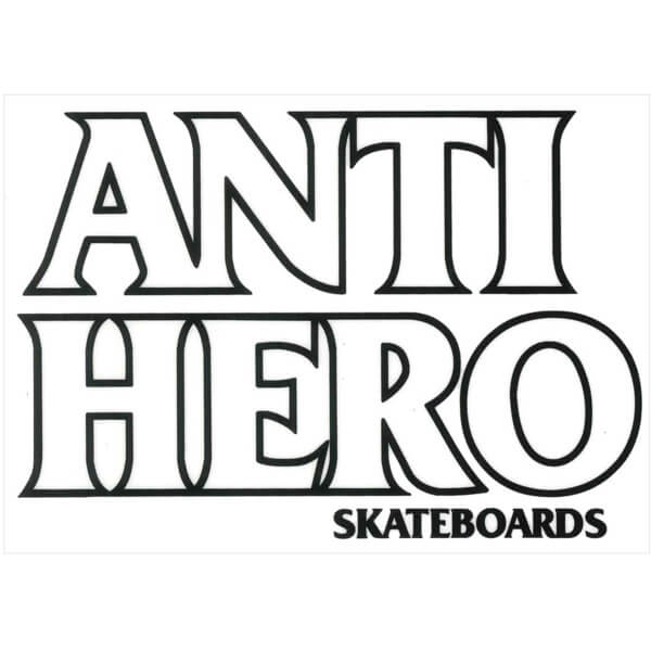 Anti Hero Skateboards Blackhero Assorted Colors Skate Sticker