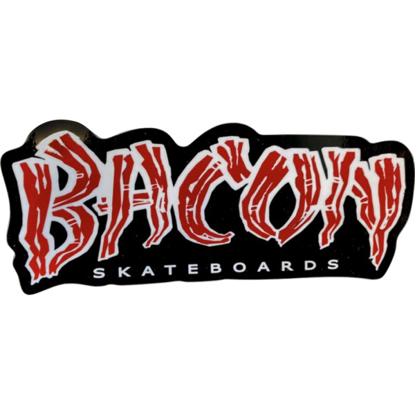 Bacon Skateboards Logo Skate Sticker