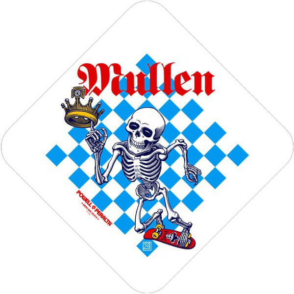 Bones Brigade Skateboards Mullen Skate Sticker