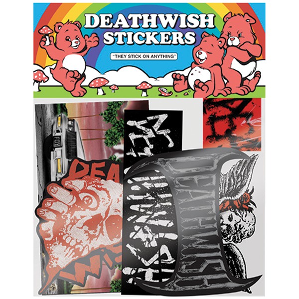 Deathwish Skateboards 6 Pack Samborgini Skate Sticker Deathwish Skateboards 6 Pack Samborgini Skate Sticker