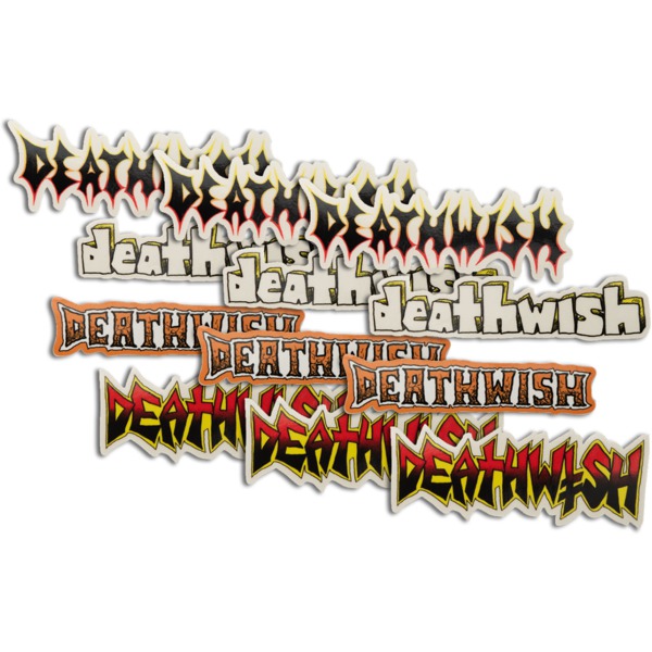 Deathwish Skateboards 12 Pack Disciple Assorted Skate Sticker