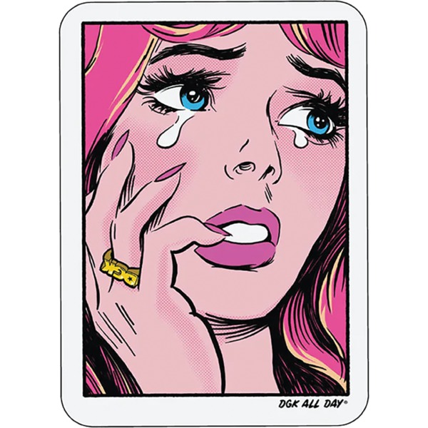 DGK Skateboards Last Crush Skate Sticker