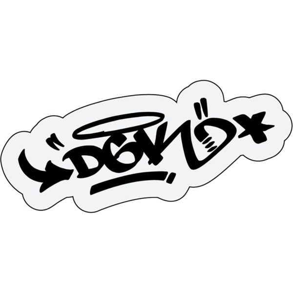 DGK Skateboards Tagged Black / White Skate Sticker